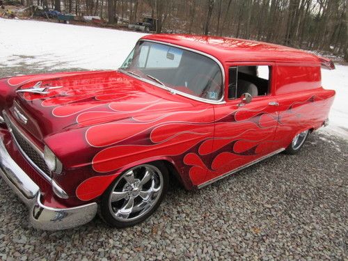 1955 chevrolet sedan delivery bel air chevy show car winner 55 150/210, US $40,000.00, image 2