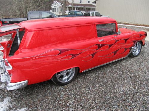 1955 chevrolet sedan delivery bel air chevy show car winner 55 150/210, US $40,000.00, image 8