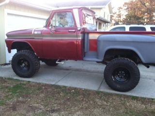 1965 chevy c-10 liffted