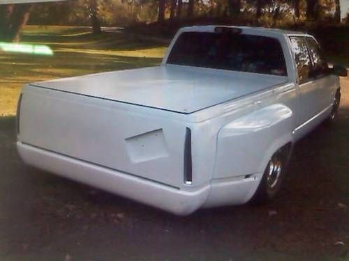 1998 Chevy 3500 Dually Crew Cab Cadillac Conversion Bagged Air Ride Shaved, image 17