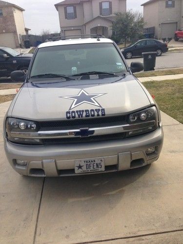 2004 dallas cowboys chevrolet trailblazer suv