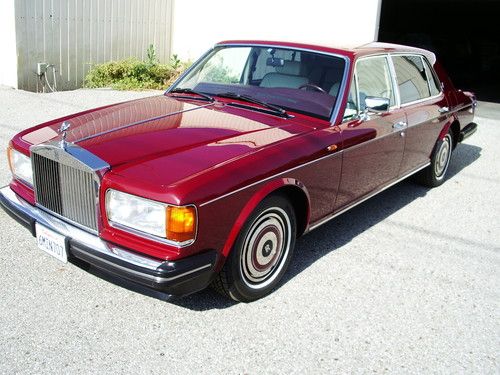 1989 rolls royce silver spur mark ii lwb sedan w/16,000 miles gorgeous! perfect!