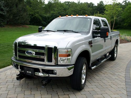 2008 ford f-250 super duty lariat crew cab pickup 4-door 6.4l