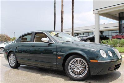 2007 jaguar stype 3.0l british racing green 38k warranty call greg 727-698-5544