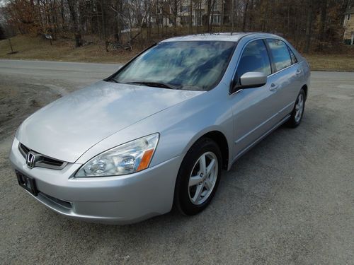 2003 honda accord ex sedan 4-door, 4 cylinder, 5-speed, highway miles no reserve