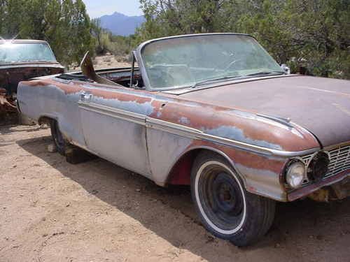 1962 galaxie sunliner &amp; 390 xl  4 speed parts car