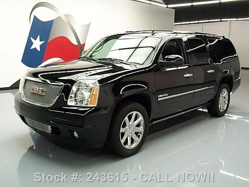 2010 gmc yukon  denali xl sunroof nav rear cam dvd 32k texas direct auto