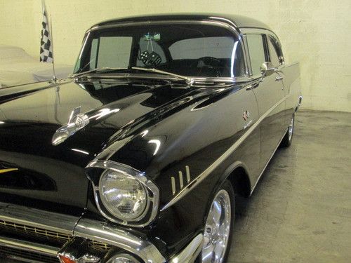 1957 Chevrolet Belair Post-4-speed,F.I. 350/375 HP Vintage A/C.
