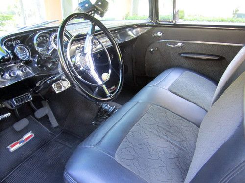 1957 Chevrolet Belair Post-4-speed,F.I. 350/375 HP Vintage A/C.