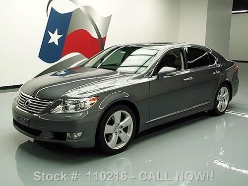 2012 lexus ls460 sunroof nav rear cam climate seats 20k texas direct auto