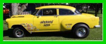 1953 chevy bel air nostalgic gasser 7k miles on fresh build 383 crate manual