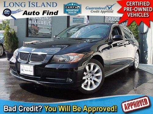 07 bmw 335xi twin turbo black leather heated hid sunroof keyless push to start