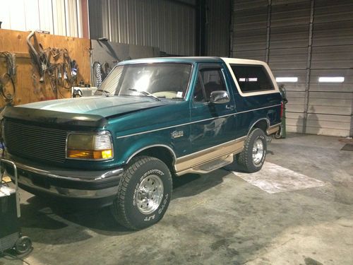 1996 ford bronco eddie bauer sport utility 2-door 5.8l