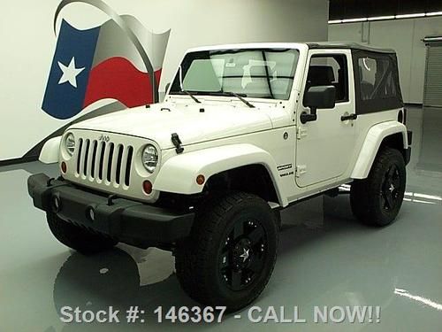 2010 jeep wrangler sport convertible 4x4 automatic 40k texas direct auto