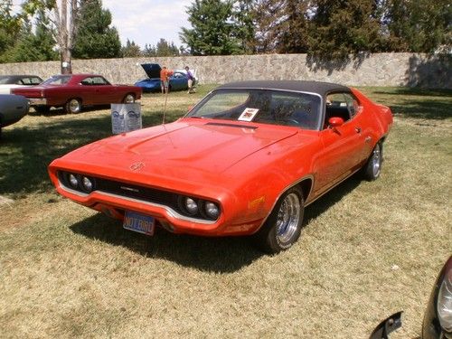 Unique 1971 plymouth satellite sebring plus 383 4v 400hp "restified" survivor