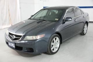 05 tsx, 2.4l 4 cylinder, auto, leather, navi, sunroof, clean, we finance!