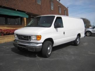 2006 ford 1 ton diesel work van