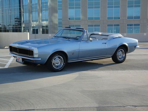 1967 chevrolet camaro rs convertible