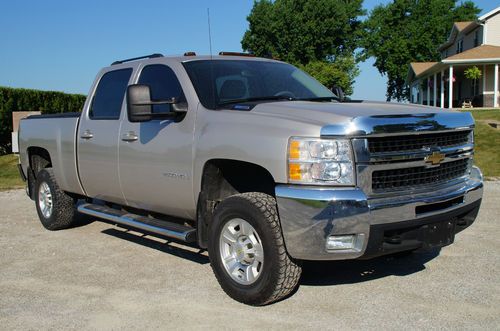2008 silverado 2500hd duramax 4x4 crew ltz leather loaded
