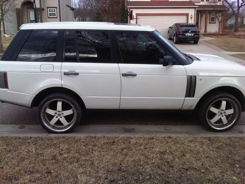 2004 land rover range rover hse sport utility 4-door 4.4l