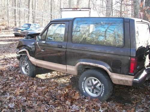 1988 ford bronco ii eddie bauer sport utility 2-door 2.9l - automatic trans.