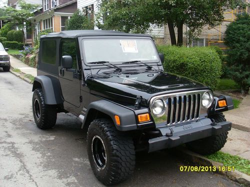 2005 jeep wrangler unlimited sport utility 2-door 4.0l