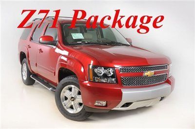 Chevrolet tahoe suv lt crstl red tntct