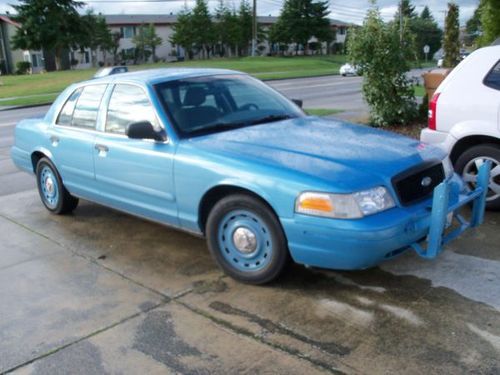 2003 ford crown victoria police interceptor sedan 4-door 4.6l