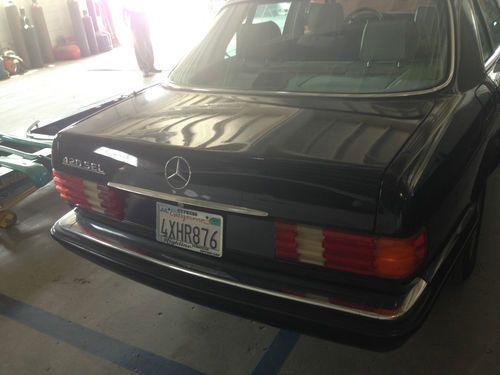 1989 Mercedes S 420 Dark Blue Brand new paint job, US $5,500.00, image 3