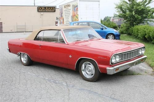 1964 chevy malibu chevelle ss 327 convertible super sport matching #'s - strong