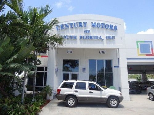 2004 jeep grand cherokee laredo 4.7l v8 auto leather loaded clean carfax