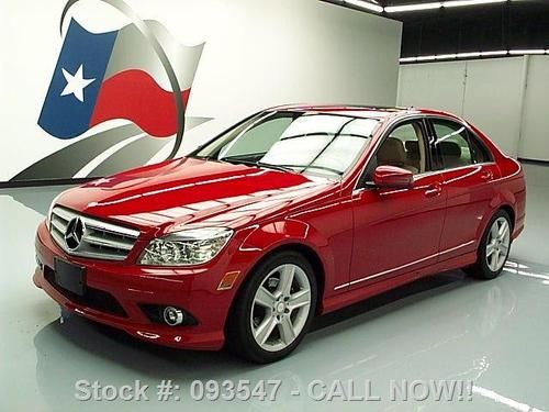 2010 mercedes-benz c300 sport automatic sunroof 51k mi texas direct auto