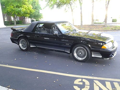 1988 mustang saleen convertible, 13k original miles, outstanding condition