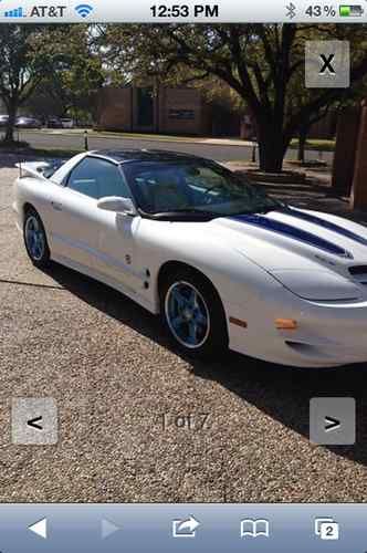 1999 pontiac firebird trans am coupe 2-door 5.7l