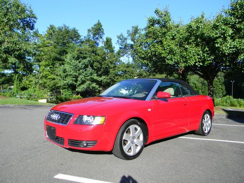 2005 audi a4 quattro cabriolet convertible 2-door 3.0l