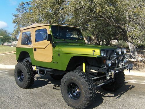 1990 jeep wrangler yj custom rock crawler