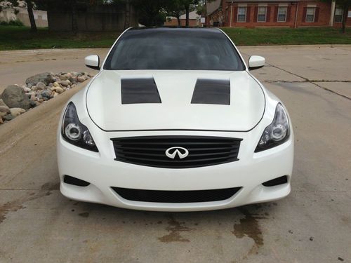 2008 infiniti g37s sport pearl white w 95k navigation, prem pckg