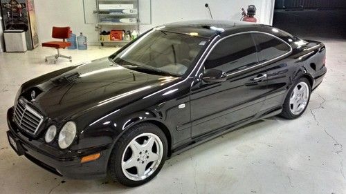 Black - 1999 mercedes benz clk430 v8 garage kept - 123k miles - second car
