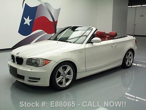 2008 bmw 128i convertible sport htd leather nav 14k mi texas direct auto