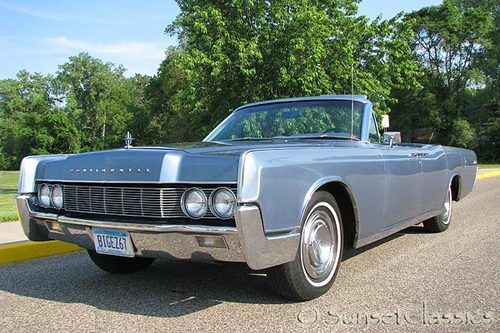 1967 classic lincoln continental 4 door convertible 80k orig. miles. runs great!