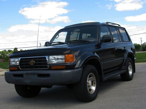1997 toyota land cruiser~no wrecks~service history~2 owners from new!