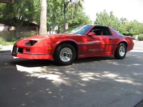 1986 chevrolet camaro z28 iroc-z coupe 2-door 5.0l