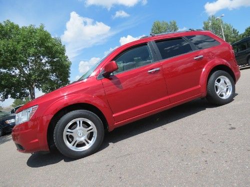 2010 dodge journey r/t loaded awd non smoker leather heated seats v6 2 owner