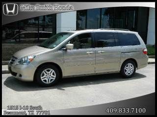 2007 honda odyssey 5dr ex-l leather sunroof alloy 8 passenger power sliding door