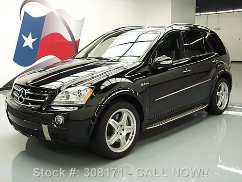 2008 mercedes-benz ml63 amg awd sunroof nav 20's 48k mi texas direct auto