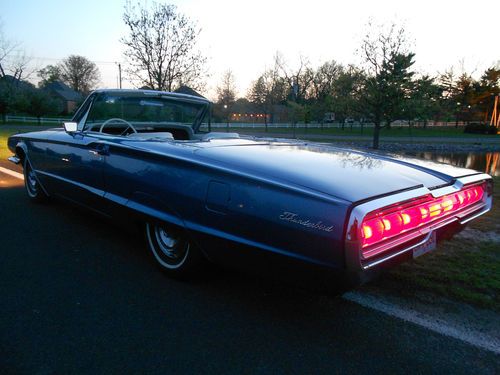 1966 ford thunderbird convertible big block 428 rare matching numbers car