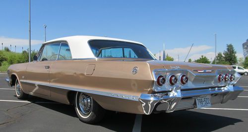 1963 Chevrolet Impala SS 327 #'s Matching Bone Stock, image 2