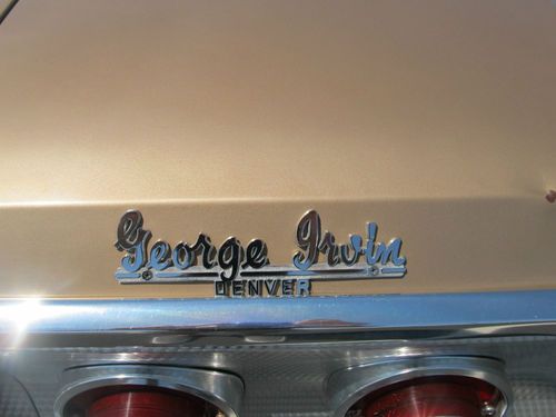 1963 Chevrolet Impala SS 327 #'s Matching Bone Stock, image 6