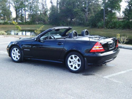 2001 mercedes-benz slk230 kompressor convertible--runs great--no reserve-bid now