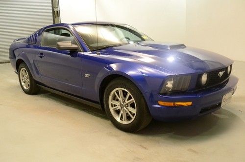 2005 ford mustang gt rwd coupe v6 manual power leather clean carfax kchydodge